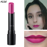 MYS Matte Lipstick Light Color Lip Makeup Cosmetic Lip Gloss Makeup Long Lasting Waterproof Tool Pearly-luster Factors Natural