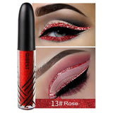 1PC 28Colors Liquid Glitter Eyeshadow Pencil Shimmer Eyeshadow Waterproof Long-lasting Shimmer Eyeshadow Eye Makeup Accessorices