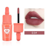 TEAYASON Baby Bottle Dye Lip Liquid Matte Matte Lip Gloss Lipstick Lip Gloss Lasting Non-fading Non-stick Liquid Lipstic TSLM1