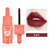 TEAYASON Baby Bottle Dye Lip Liquid Matte Matte Lip Gloss Lipstick Lip Gloss Lasting Non-fading Non-stick Liquid Lipstic TSLM1