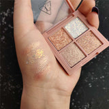 Korea Eye Shadow Palette Matte 9 Colors Eyes Makeup Shimmer Pigment Waterproof Balm Nude Cosmetic Pink Peach Eyeshadow Pallete