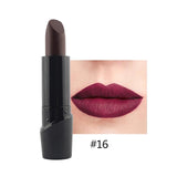 Hot Lipstick Matte Matte Lipstick Eat Soil Pumpkin Color Bean Color Lip Gloss Does Not Fade Long Lasting Sexy Red Solid Lip Balm