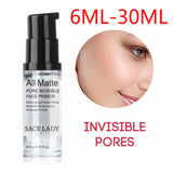 30/12/6 ML Face Primer Liquid Makeup Matte Fine Lines Oil-control Facial Cream Brighten Foundation Primer Women Cosmetic TSLM2