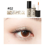 Glitter Eyeshadow Pallete Waterproof Long Lasting Matte Eye Shadow Pallete Makeup Shimmer 4 Colors Pigment Eyeshadow Maquillage