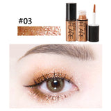 Glitter Eyeshadow Pallete Waterproof Long Lasting Matte Eye Shadow Pallete Makeup Shimmer 4 Colors Pigment Eyeshadow Maquillage