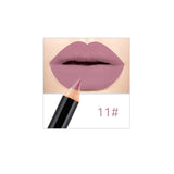 QIBEST 2 In 1 Double Head  Lip Liner Pencils Lipstick Waterproof Long Lasting moisturizing Pigments Nude Color TSLM1