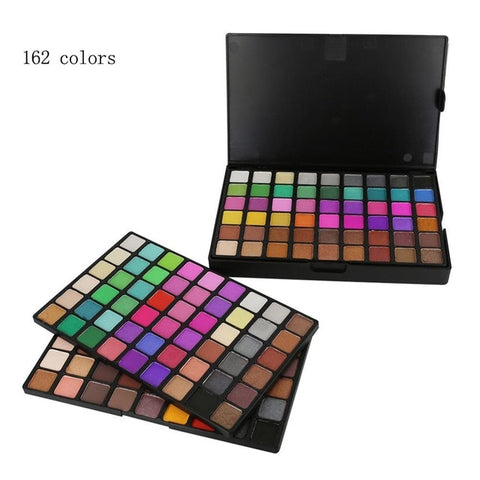 252 Colors Professional Make Up Palette Shimmer& Glitter Makeup Eyeshadow Palette Eye Shadow Makeup Set Beauty Cosmetics Tools