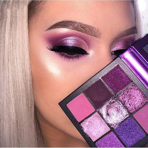 косметика Beauty 9 Color Shimmer Glazed Pressed Palette Glitter Eyeshadow Makeup Matte Eye Shadow 2020 New Pigment Palette