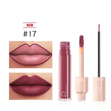 Pudaier 2 In 1 Matte Liquid Lipstick 20 Professional Makeup Nude Lipstick For Makeup Tint Lip Line Long lasting Waterproof