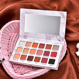 Nude 18 Colors Professional Full Makeup Eyeshadow Palette Holographic Shiny Glitter Pigment Eye Shadow Pallete Makeup Palette