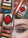 cold n wild Chinese style 2020 new  makeup palette eyeshadow   Waterproof highlight blush palette of shadow