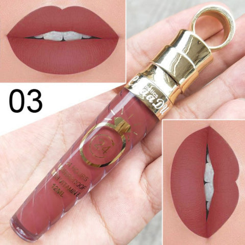 ip gloss Lipstick xxx sexy Matte Waterproof Velvet liquid Nutritious Lipstic Women Lip Make Up Cosmetics Big Lip Gloss