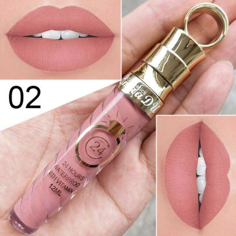 ip gloss Lipstick xxx sexy Matte Waterproof Velvet liquid Nutritious Lipstic Women Lip Make Up Cosmetics Big Lip Gloss