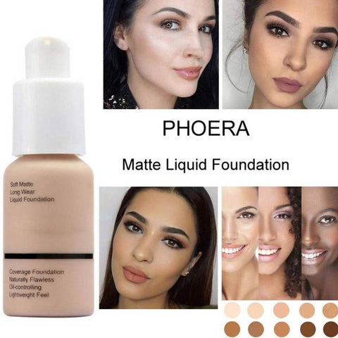 Foundation Makeup Full Coverage Fast Base Brighten Cream Shade Liquid Face Oil-controlling Lightfeel long-lasting Foundatio K2D8