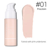 30ml Liquid Foundation Soft Matte Concealer 13 Colors Primer Base Professional Face Make up Foundation Contour Palette