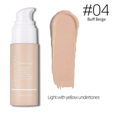 30ml Liquid Foundation Soft Matte Concealer 13 Colors Primer Base Professional Face Make up Foundation Contour Palette