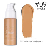 30ml Liquid Foundation Soft Matte Concealer 13 Colors Primer Base Professional Face Make up Foundation Contour Palette
