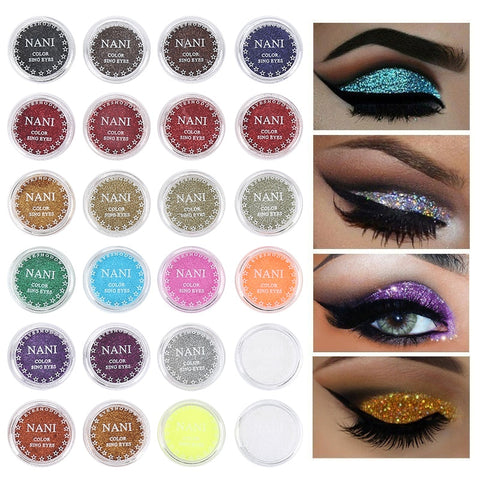 24 COLORS Eye Shadow Makeup Soft Glitter Long-Lasting Waterproof Shimmering Colors Fashion Eye Makeup Palette Cosmetics TSLM2