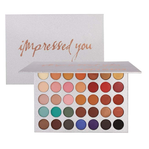 BEAUTY GLAZED Brand Makeup Eye Shadow Pallete Natashas Style Shimmer Glitter Matte Strelitzia Eyeshadow Palette Set