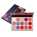 BEAUTY GLAZED Brand Makeup Eye Shadow Pallete Natashas Style Shimmer Glitter Matte Strelitzia Eyeshadow Palette Set