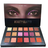 BEAUTY GLAZED Brand Makeup Eye Shadow Pallete Natashas Style Shimmer Glitter Matte Strelitzia Eyeshadow Palette Set