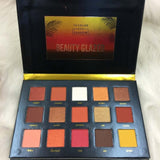 BEAUTY GLAZED Brand Makeup Eye Shadow Pallete Natashas Style Shimmer Glitter Matte Strelitzia Eyeshadow Palette Set